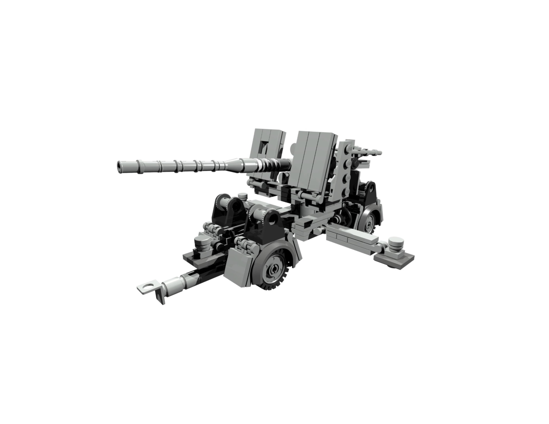 LEGO© WW2ドイツ軍8.8 cm FlaK高射砲 “アハト・アハト” – brick